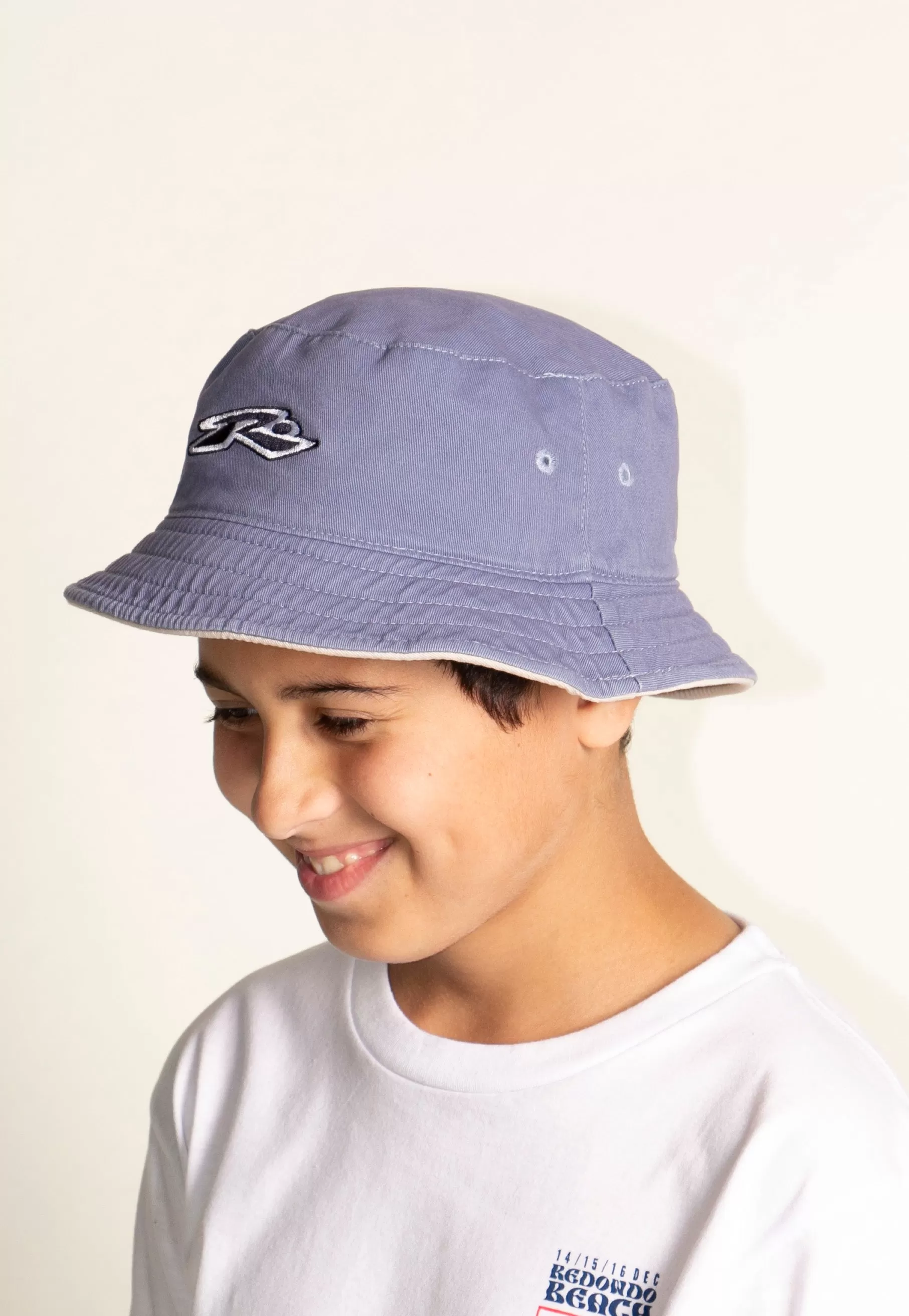 Pilusos Rusty Kick Flip Reversible Bucket Hat Boys* China Blue