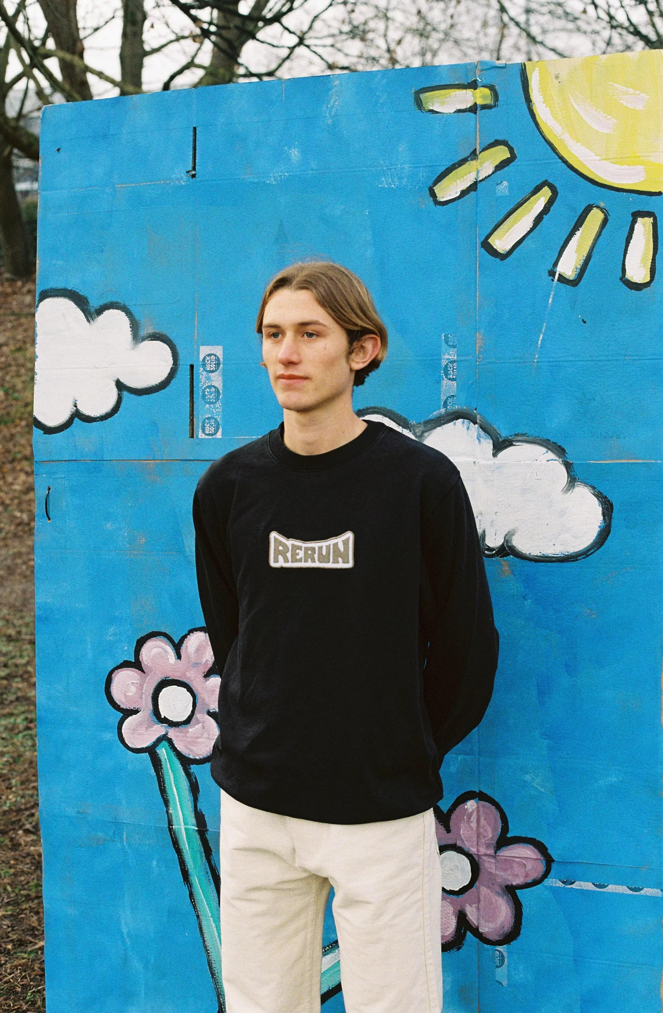 Rerun Spellout' Heavyweight Sweatshirt