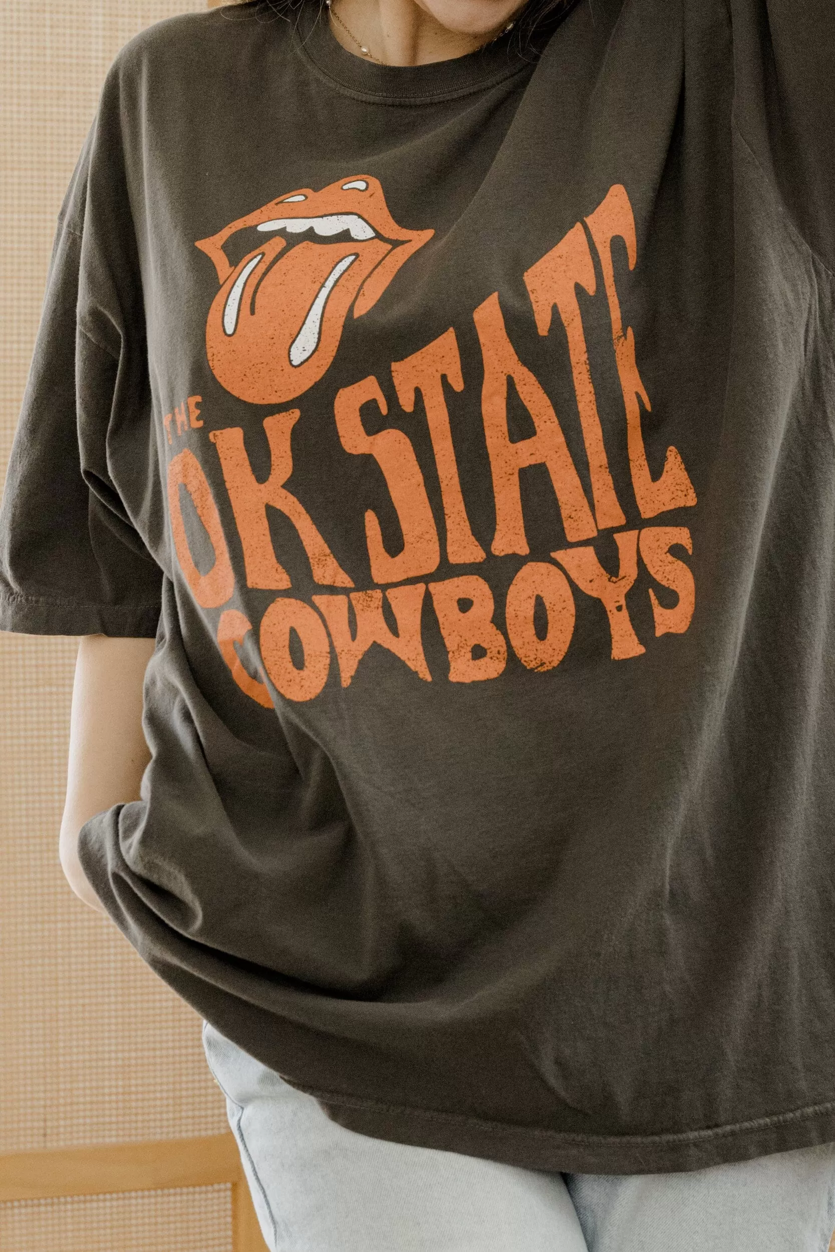 Rolling Stones OSU Cowboys Dazed Pepper One Size Tee