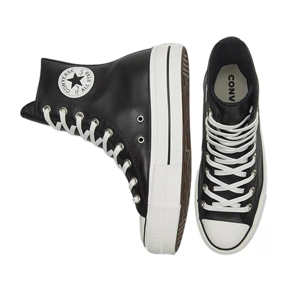 Sneakers Donna Converse CTAS Lift X-Hi Nero