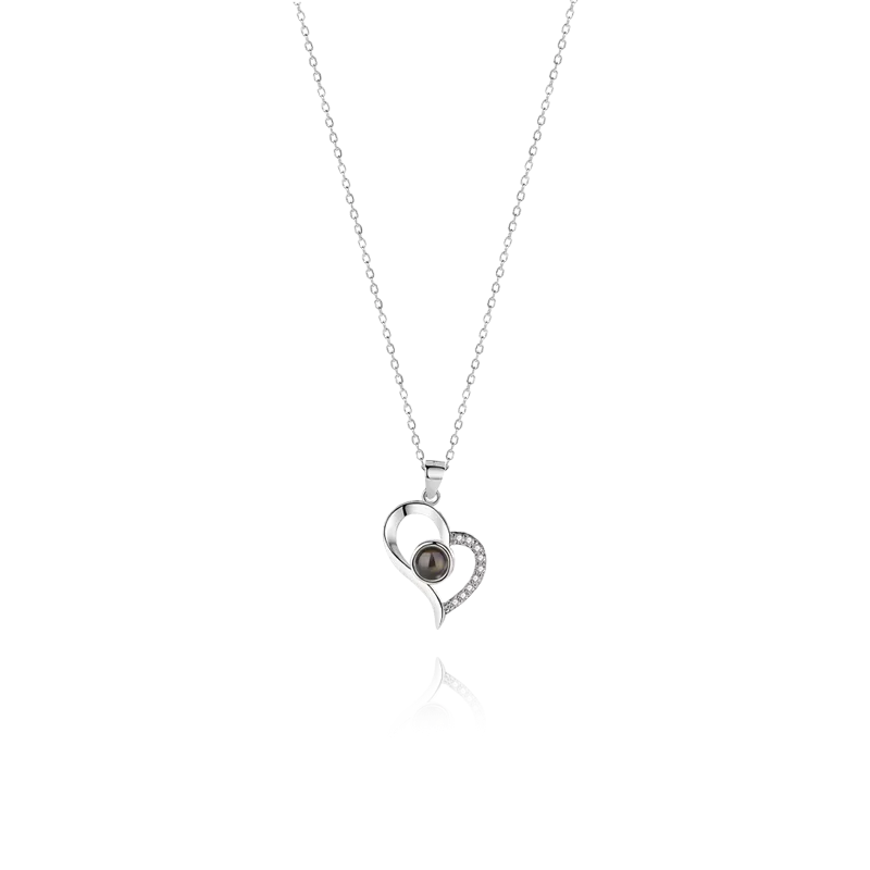 Special I Love You in 100 Words projection necklace for me, Christmas, Valentine's Day, Mother's Day gift!