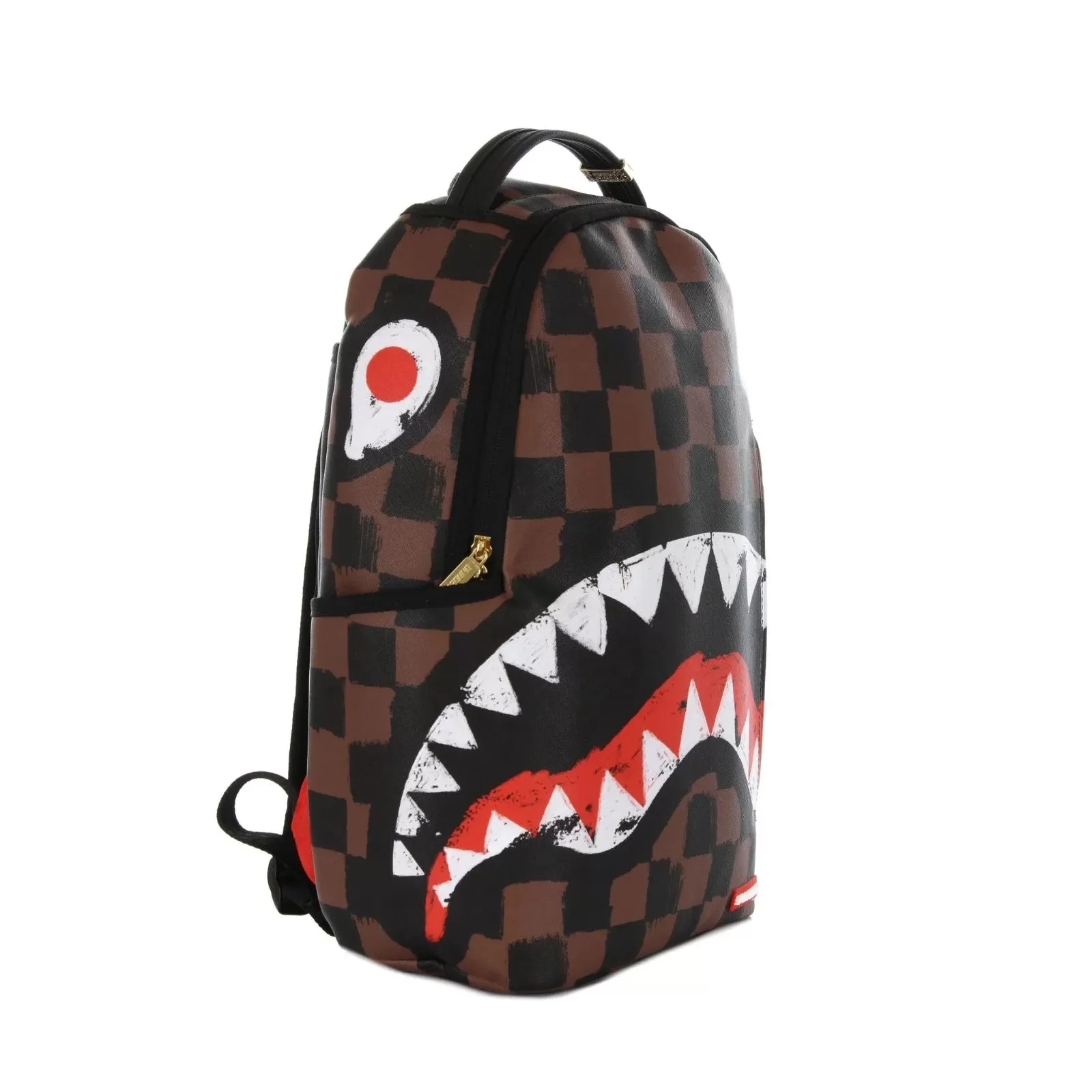 Sprayground Zaino Sharks In Paris Painted Dlxvf marrone nero