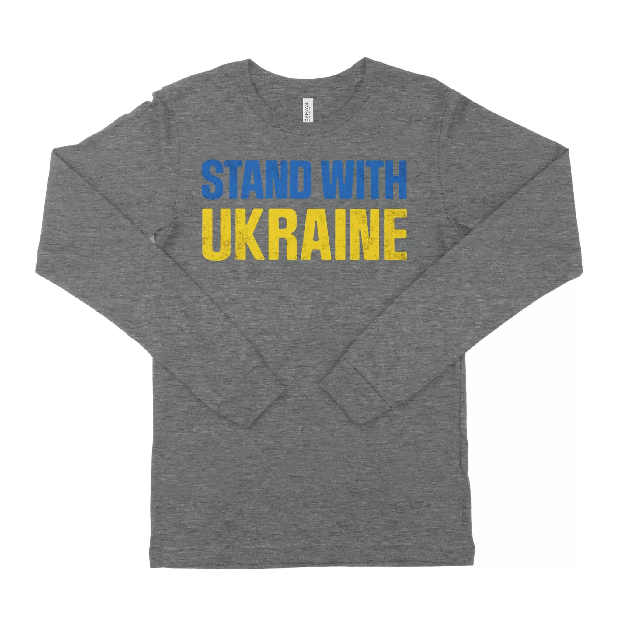 Stand With Ukraine Unisex Long Sleeve T-Shirt