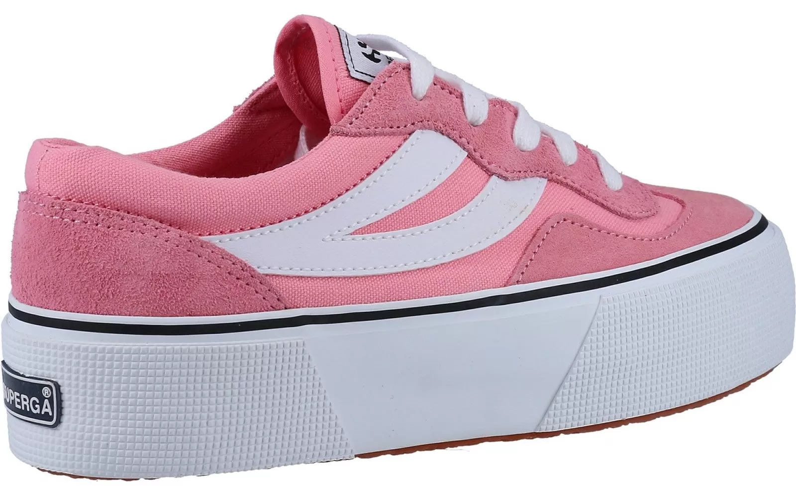 Superga 3041 Revolley Colorblock Womens Platform Trainer