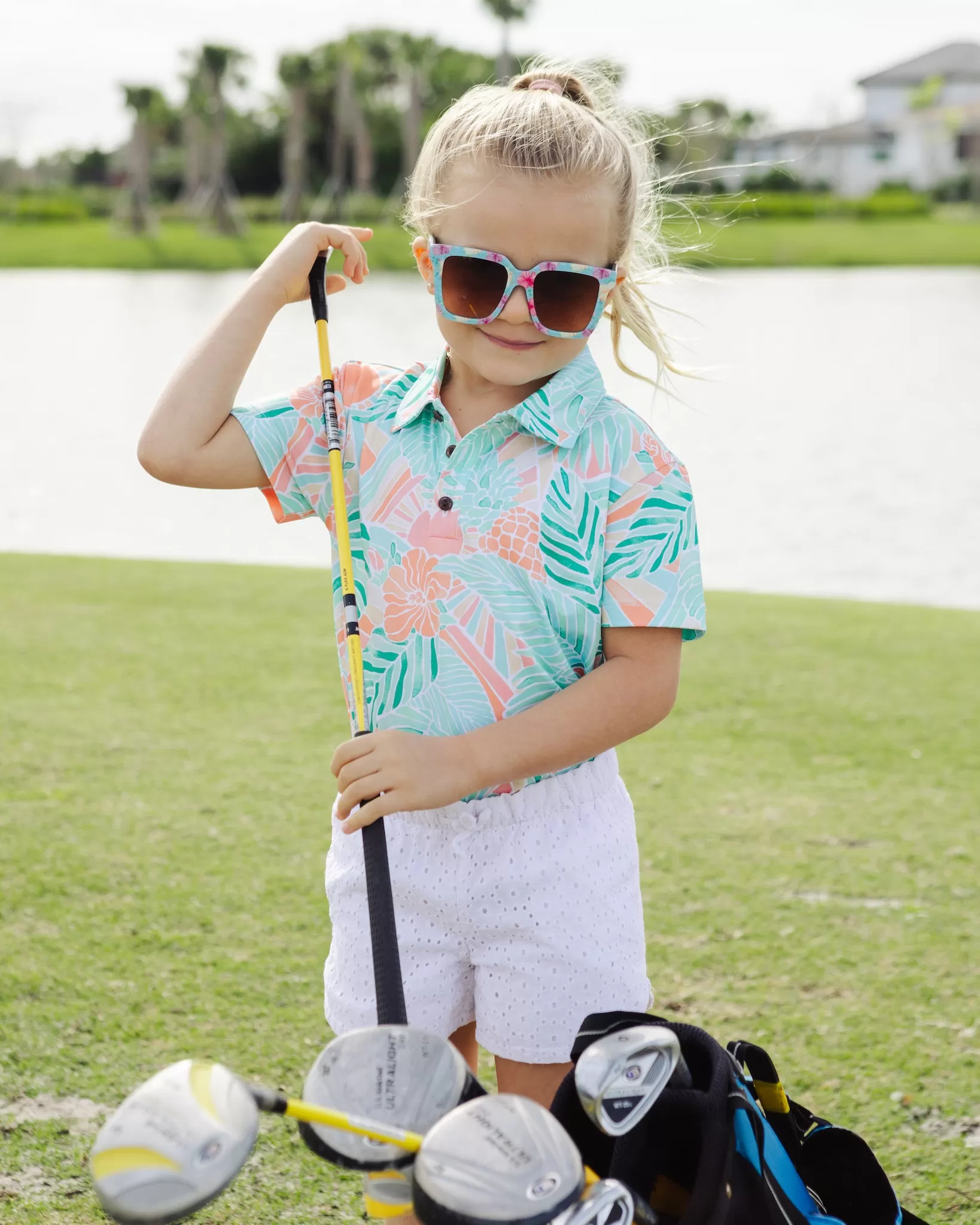 The Hawaii - Unisex Kids Golf Shirt