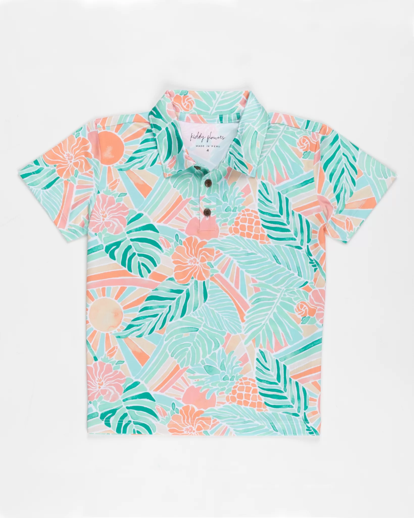 The Hawaii - Unisex Kids Golf Shirt