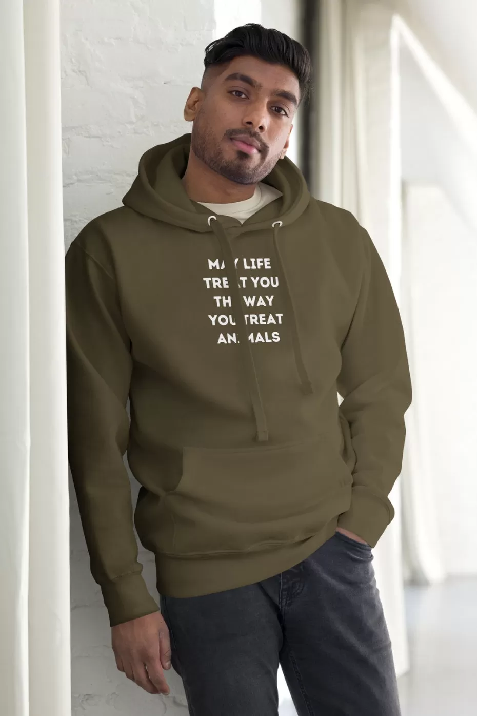 The Way You Treat Animals Unisex Premium Hoodie