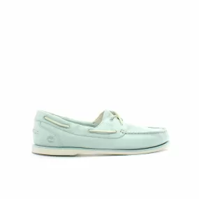 Timberland Earthkeepers Classic Deck Green Leather Womens Boat Shoes A1JI4 Z39B