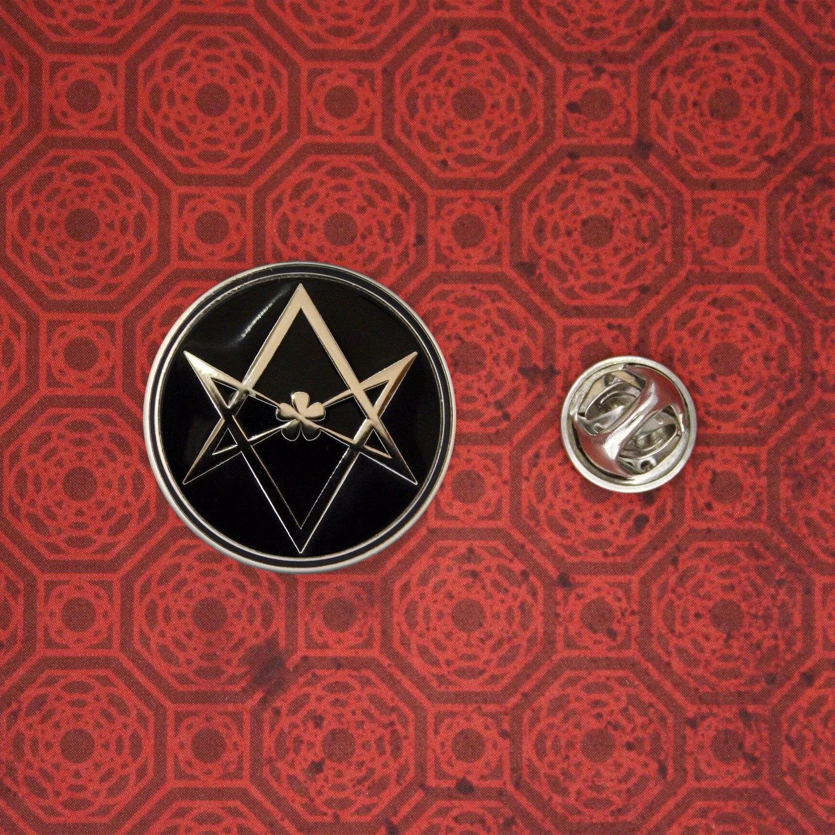 Unicursal Hexagram Lapel Pin