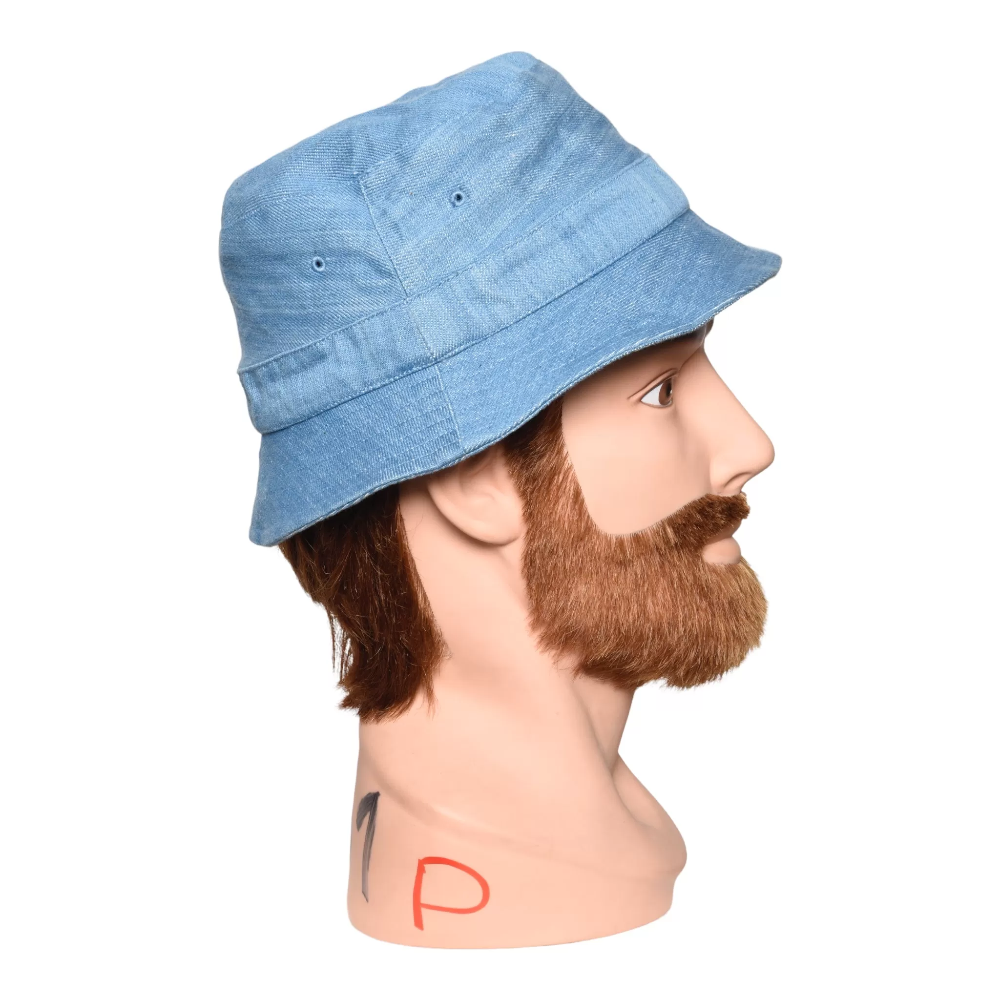 Universal Works Bucket Hat Handloom Denim pale indigo P26054