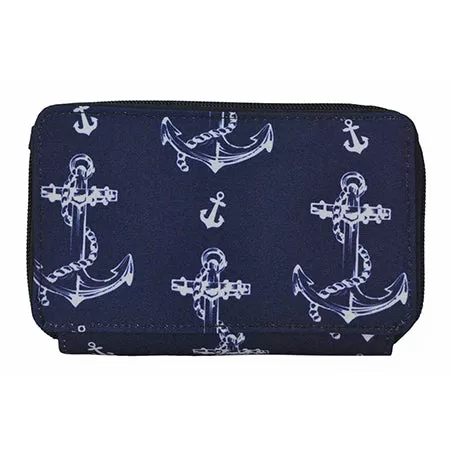 Vintage Anchor NGIL Canvas All in One Wallet