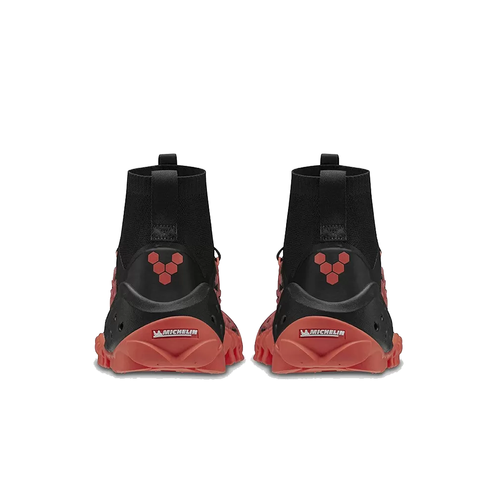 Vivobarefoot ESC Tempest Womens Obsidian Neon Coral