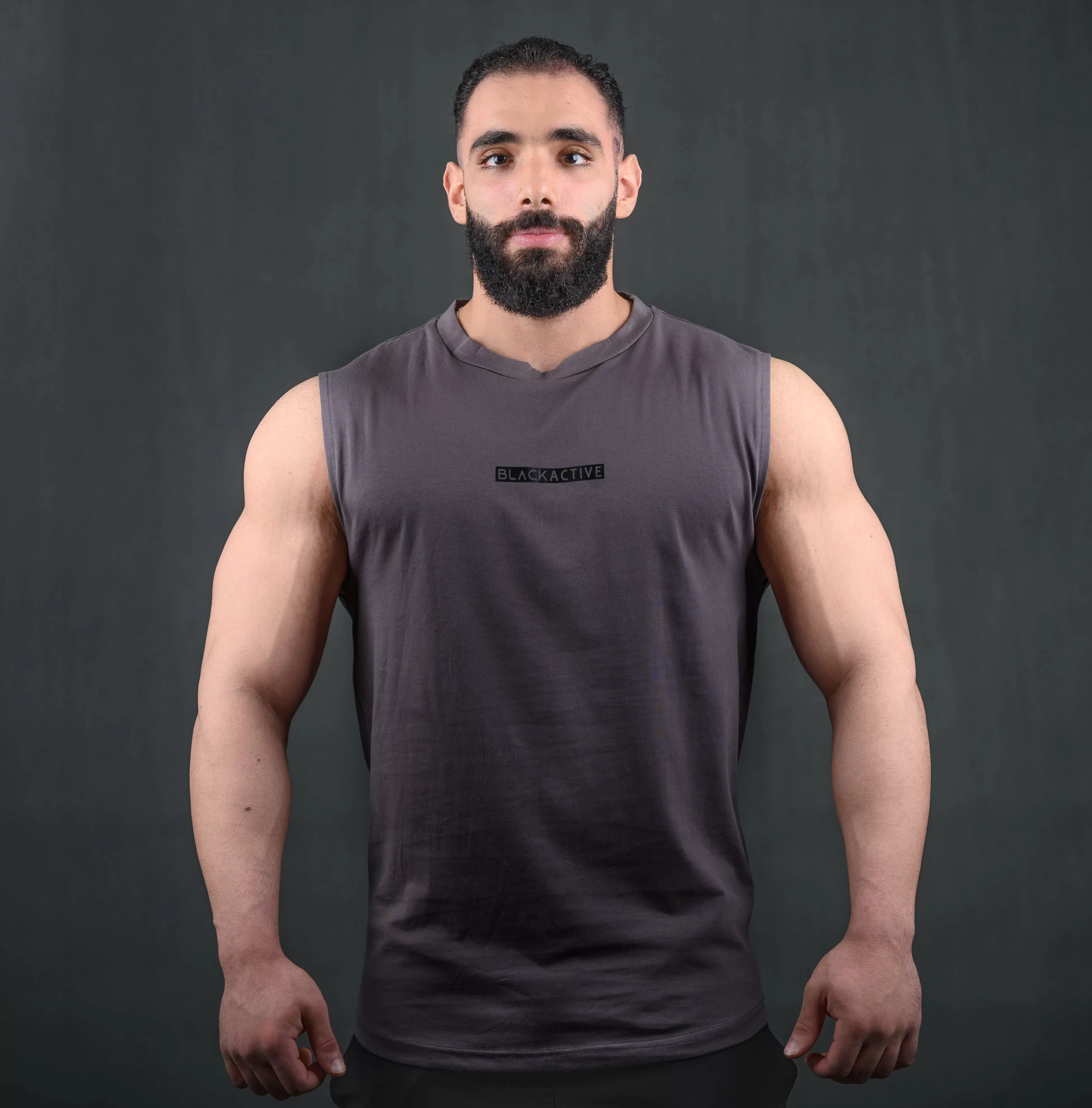 WARRIOR TANK GREY